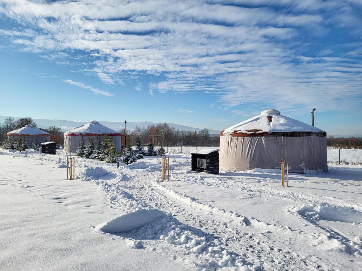 Izera Glamping Adults - Luksusowe Jurty&Spa Gajowka  Dış mekan fotoğraf