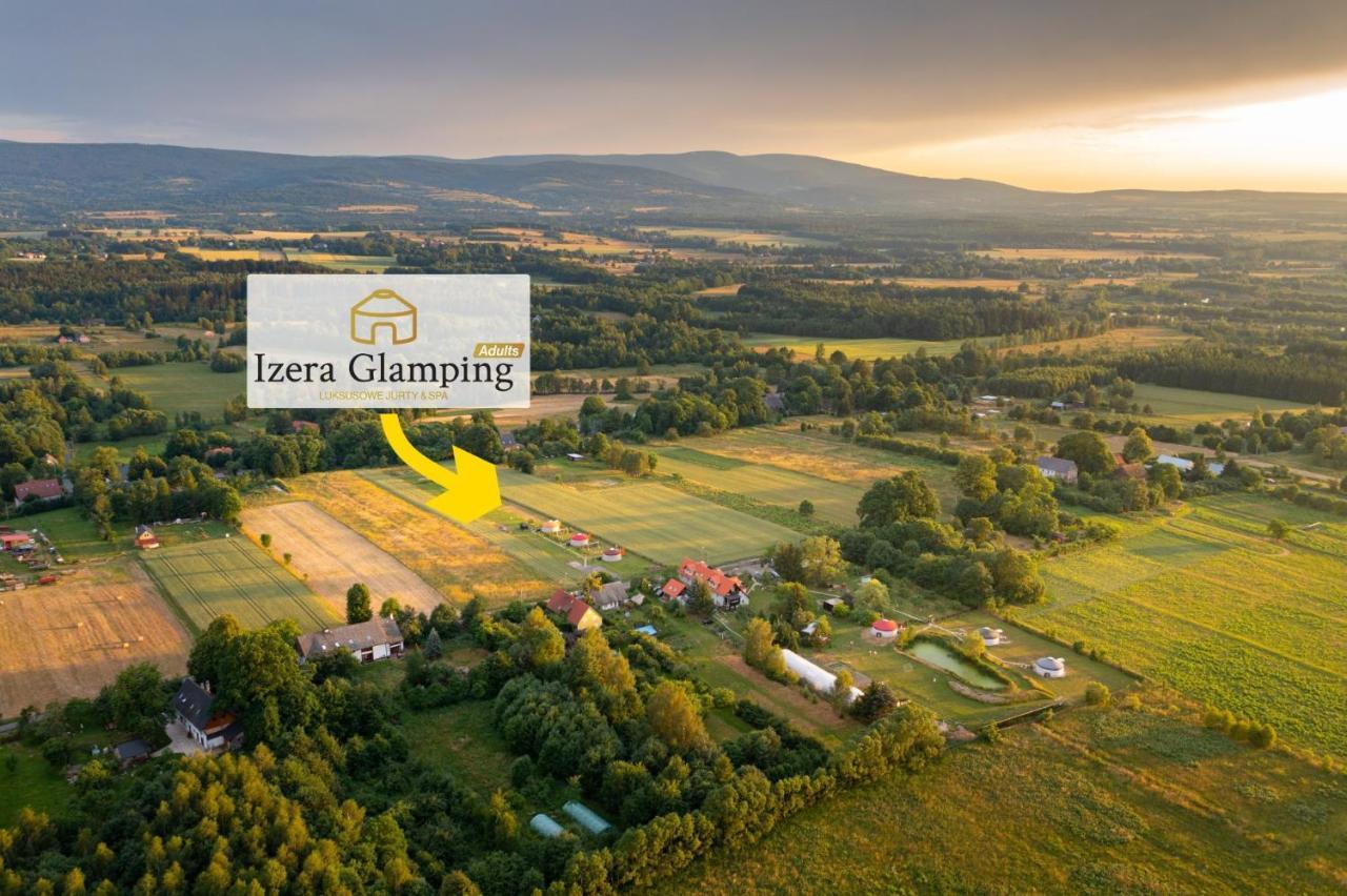 Izera Glamping Adults - Luksusowe Jurty&Spa Gajowka  Dış mekan fotoğraf