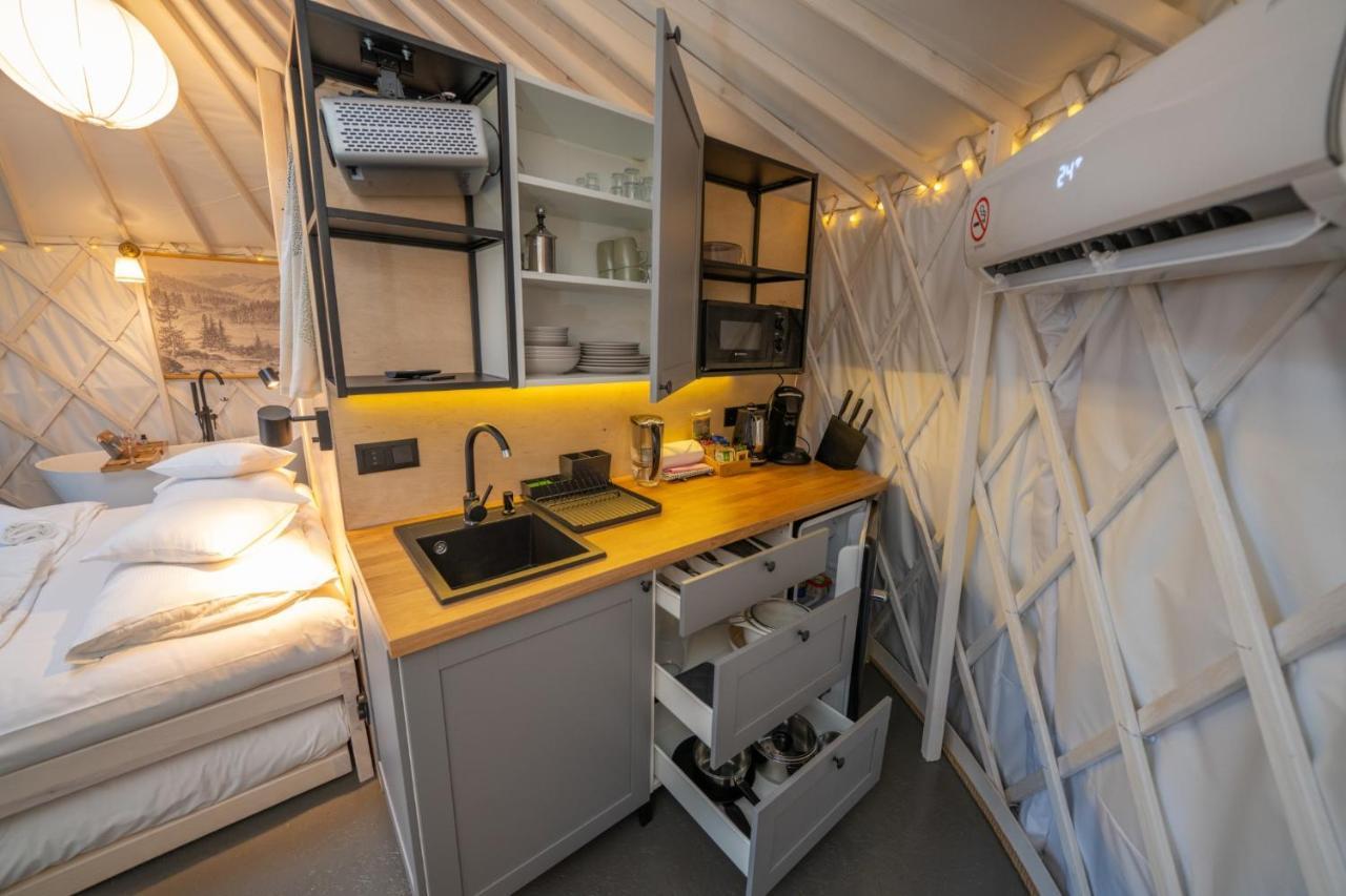 Izera Glamping Adults - Luksusowe Jurty&Spa Gajowka  Dış mekan fotoğraf