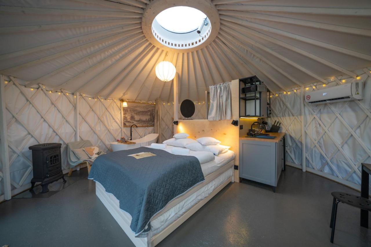 Izera Glamping Adults - Luksusowe Jurty&Spa Gajowka  Dış mekan fotoğraf